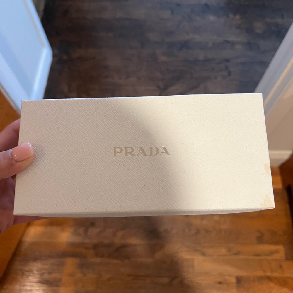 Authentic Prada Ivory Gift Box